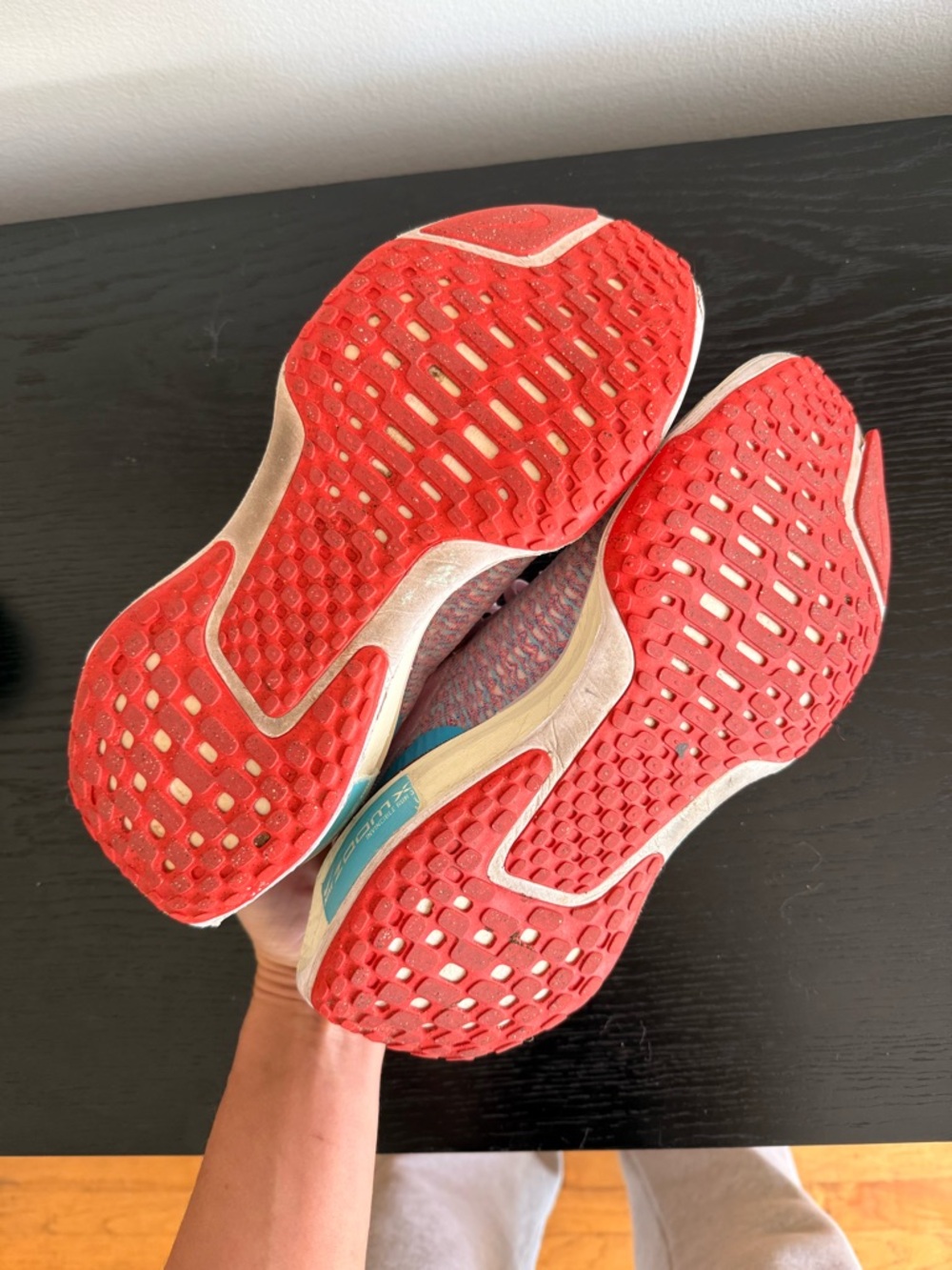 Nike ZoomX Invincible Run 3 - Pink/Coral/Blue Accents - Picture 7 of 7